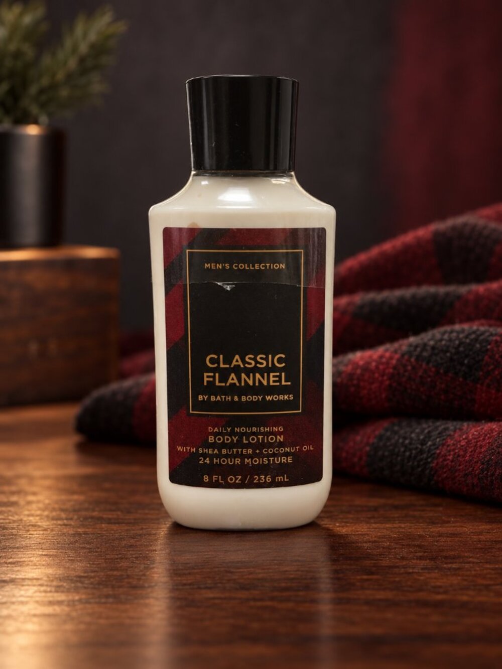 Bath & Body Works Classic Flannel Men’s Body Lotion 8 fl oz / 236 mL
